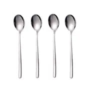 4-Piece Long Handle Stainless Steel Utensil Set