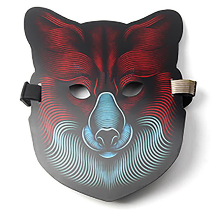 LED Light-Up Masquerade Party Mask