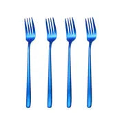 4-Piece Long Handle Stainless Steel Utensil Set