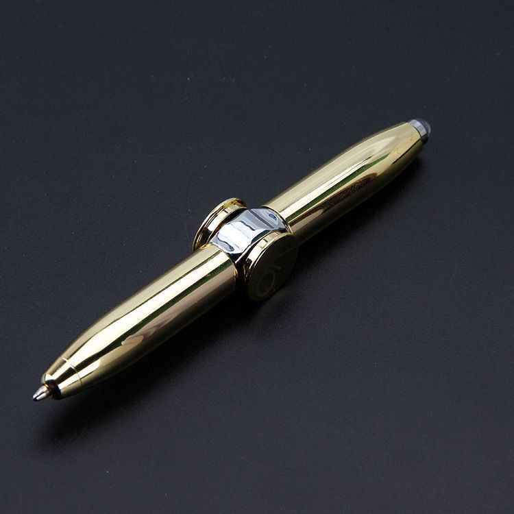 Multifunctional Fidget Spinner Pen with LED Light