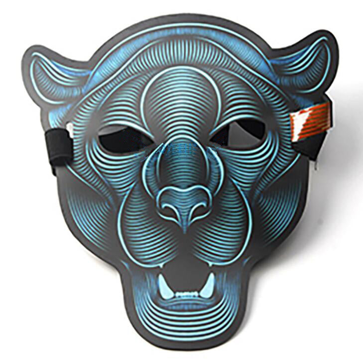 LED Light-Up Masquerade Party Mask