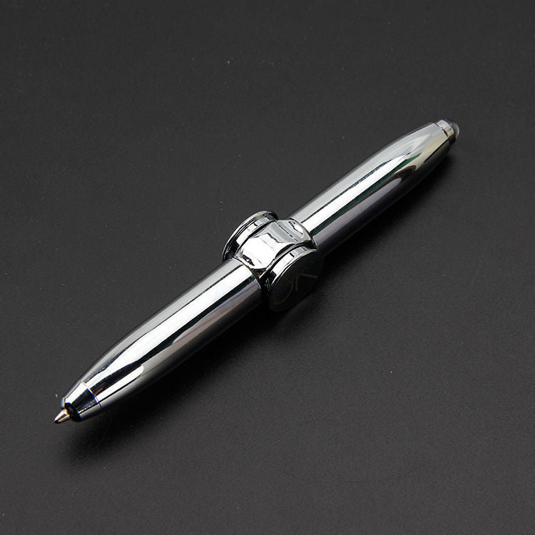 Multifunctional Fidget Spinner Pen with LED Light